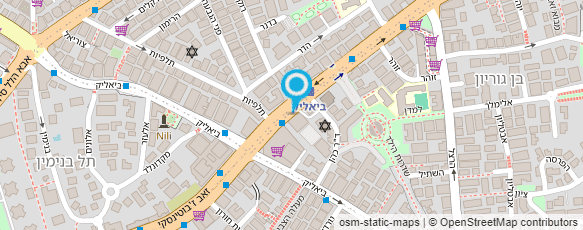 מפת הגעה אל אביבית - הייר בסטייל