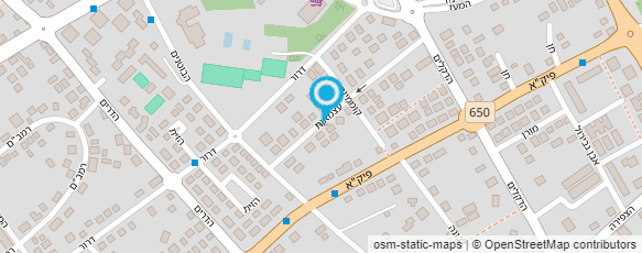 מפת הגעה אל ד''ר תמר וטרינרית בסביבה הטבעית מפת הגעה אל ד''ר תמר וטרינרית בסביבה הטבעית