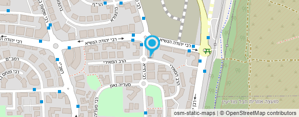 מפת הגעה אל ch קוסמטיקס חני הרשטיין