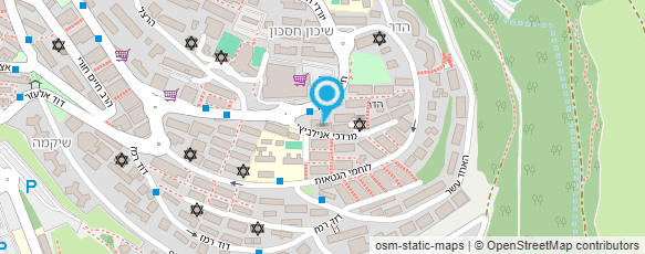 מפת הגעה אל עו"ד בר חדד אביב