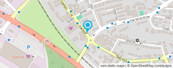 מפת הגעה אל פיצה הממלכה