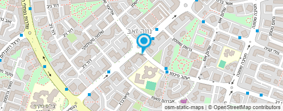 מפת הגעה אל פיצה כמעט חינם נווה זאב