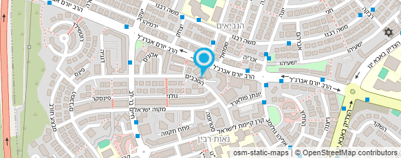 מפת הגעה אל מורן אוקנין איפור