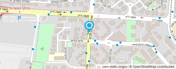 מפת הגעה אל עו"ד רבודה ג'ני