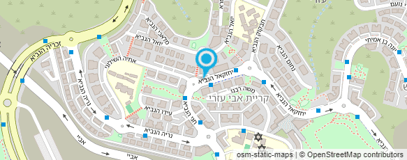 מפת הגעה אל ד"ר רוזנברג ראובן