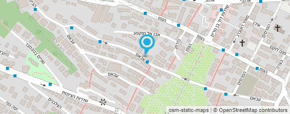 מפת הגעה אל עו"ד חנא דאהר