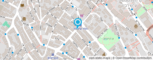 מפת הגעה אל עו"ד הלון אברהים