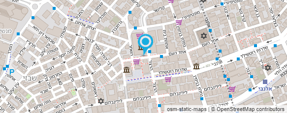 מפת הגעה אל עו"ד להב-לוי אריה