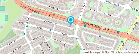 מפת הגעה אל עו"ד מזרחי מירב