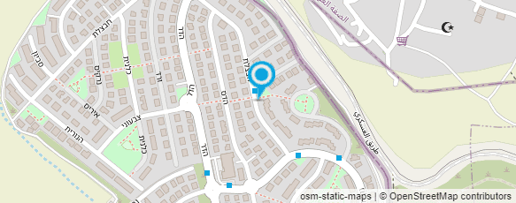 מפת הגעה אל בן צבי הילי