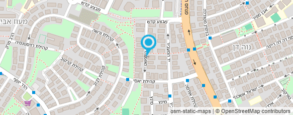 מפת הגעה אל עו"ד פרידמן שירז