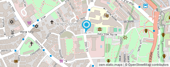 מפת הגעה אל עו"ד הירש אלי