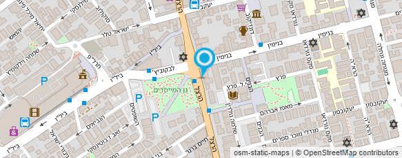 מפת הגעה אל ברניר שטרנברג ענת