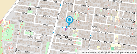 מפת הגעה אל BID הפקות אירועים ותוכן