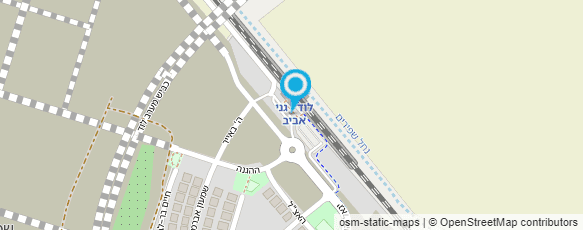 מפת הגעה אל מוניות יצחק רבין