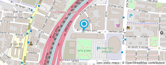 מפת הגעה אל עו"ד ליפשיץ גלעד