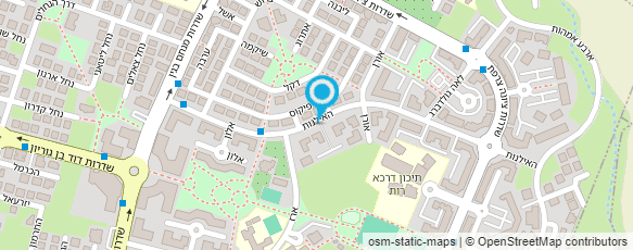 מפת הגעה אל עו"ד אוחיון יוגב