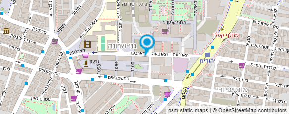 מפת הגעה אל עו"ד שגב ערן