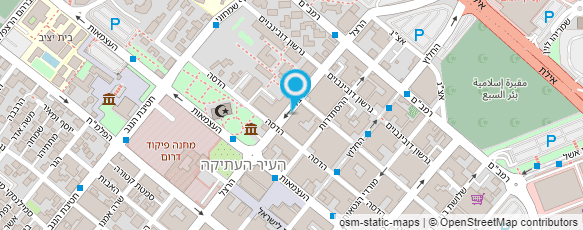 מפת הגעה אל אנה רובין קוסמטיקאית מפת הגעה אל אנה רובין קוסמטיקאית