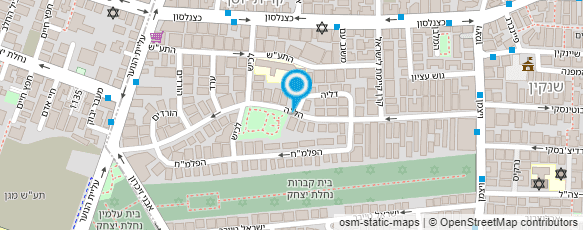 מפת הגעה אל עו"ד חי נחמיאס