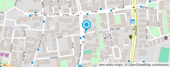 מפת הגעה אל ד"ר סטקליאר מרדכי