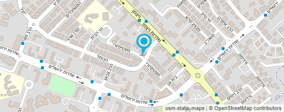 מפת הגעה אל עו"ד סופר דנינו נאדין