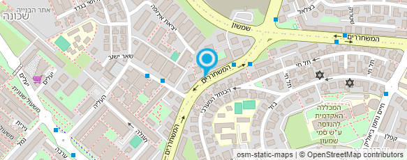 מפת הגעה אל עיצוב גבות עדן