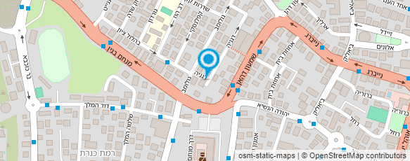 מפת הגעה אל עו"ד ללוש יוסי