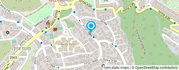 מפת הגעה אל עו"ד בן שושן אורנית