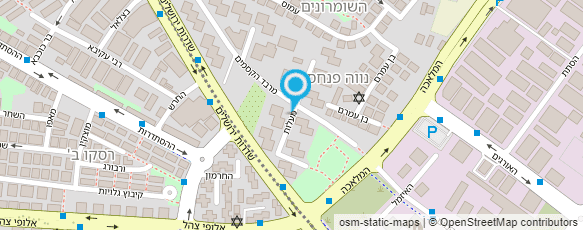 מפת הגעה אל עו"ד אזימוב אנה