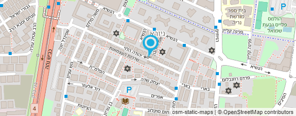 מפת הגעה אל גן פטל