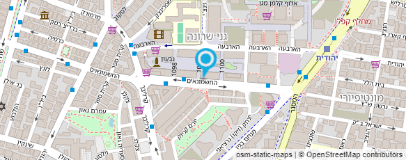 מפת הגעה אל עו"ד בן-שחר שני