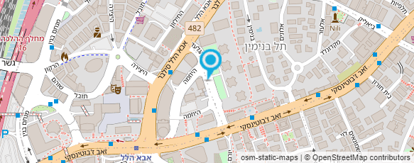 מפת הגעה אל עו"ד בן-שחר ליאת