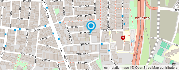 מפת הגעה אל לתינוק דקה ממעייני הישועה