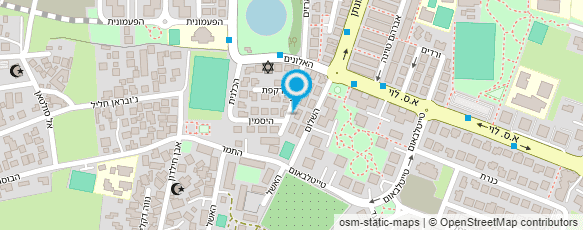 מפת הגעה אל עו"ד קורן זיו