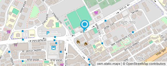 מפת הגעה אל היפר המושבה