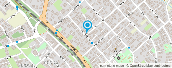 מפת הגעה אל קפה בנימינה מפת הגעה אל קפה בנימינה