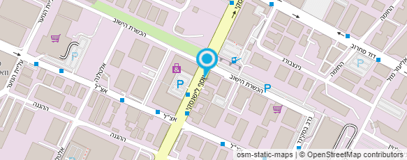 מפת הגעה אל י.מ שיווק