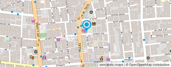 מפת הגעה אל מירב הדס - מטפלת במערכות יחסים