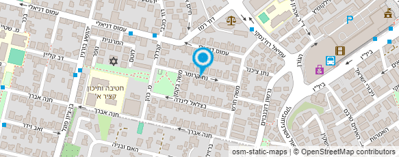 מפת הגעה אל זילברמן מרים