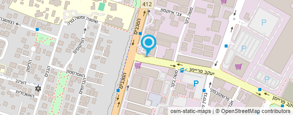 מפת הגעה אל משה ששון רו"ח