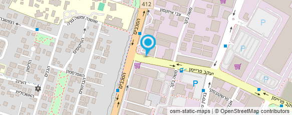 מפת הגעה אל עו"ד ששון ויקטוריה