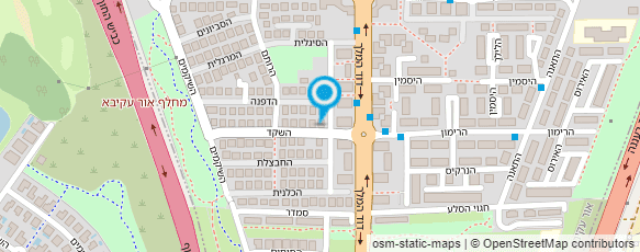 מפת הגעה אל ד"ר יזראל מרינה