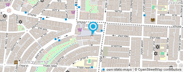 מפת הגעה אל אילנה עיצוב שיער