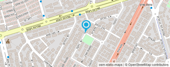 מפת הגעה אל עו"ד שמעוני רעות