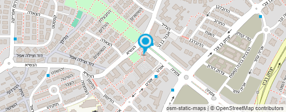 מפת הגעה אל שיפודים גריל ישראלי