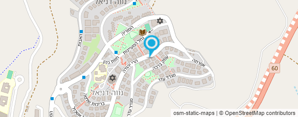 מפת הגעה אל ד"ר שמברי דניאל