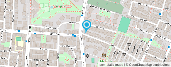 מפת הגעה אל גן תות