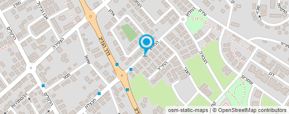 מפת הגעה אל עו"ד פלד מנשה שחר