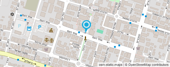 מפת הגעה אל עו"ד גורדון עדי